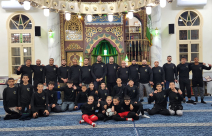  صور: إقامة صلاة التراويح في مسجد النزهة بمدينة يافا.